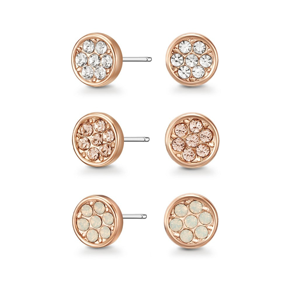 Rose Gold Elsie Earring Set