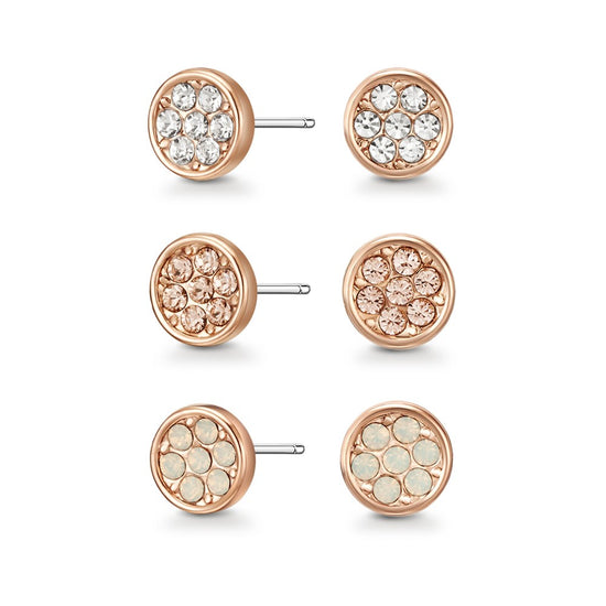 Rose Gold Elsie Earring Set