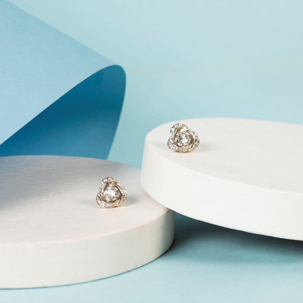 Rosette Earrings
