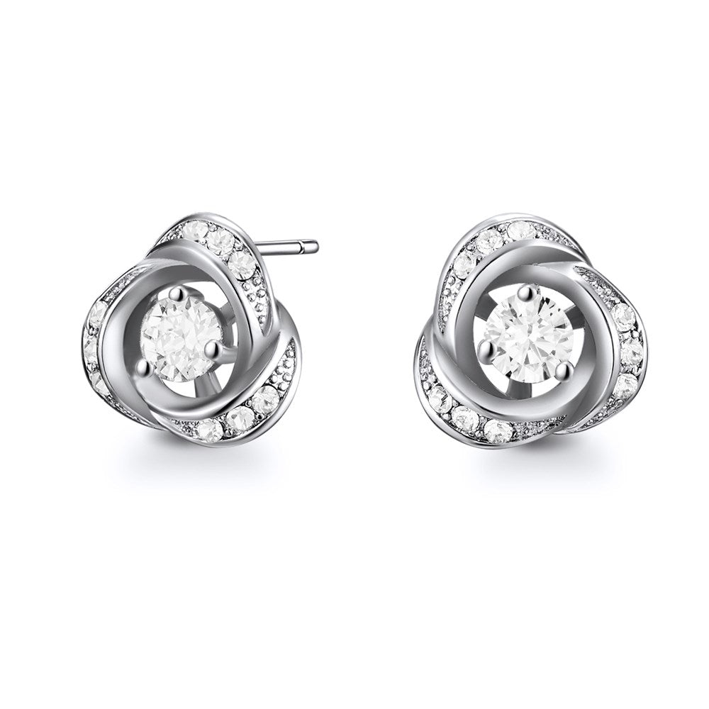 Rosette Earrings