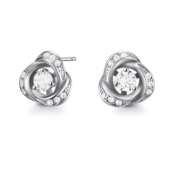 Rosette Earrings
