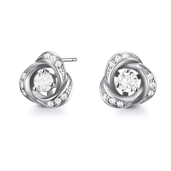 Load image into Gallery viewer, Rosette Earrings
