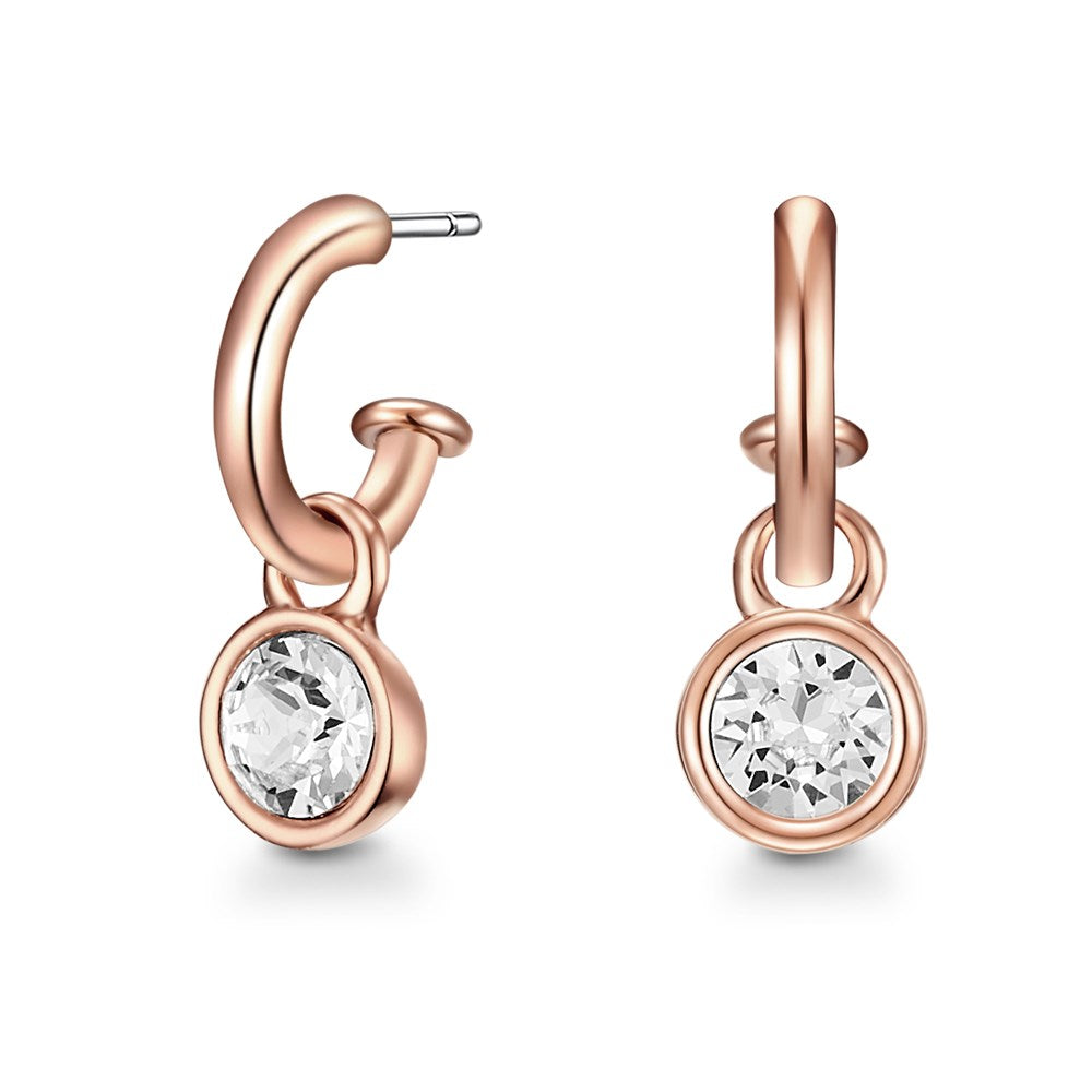 Rose Gold Dani Versatile Earrings