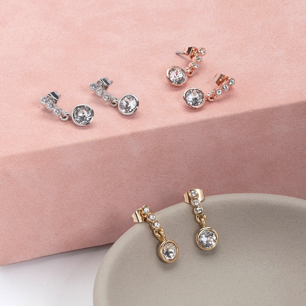Golden Cascade Earrings
