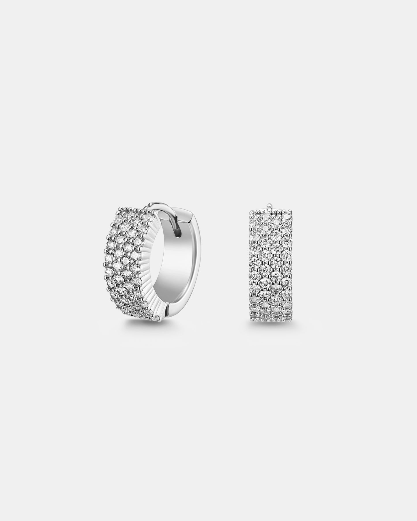 Poppy Pave Hoop