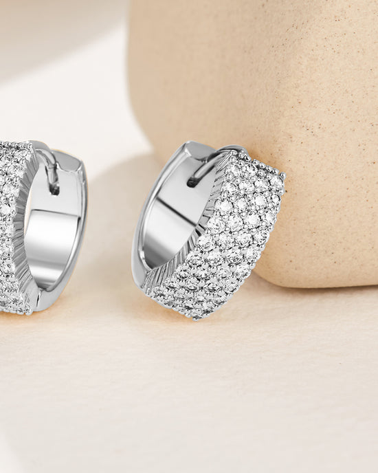 Poppy Pave Hoop