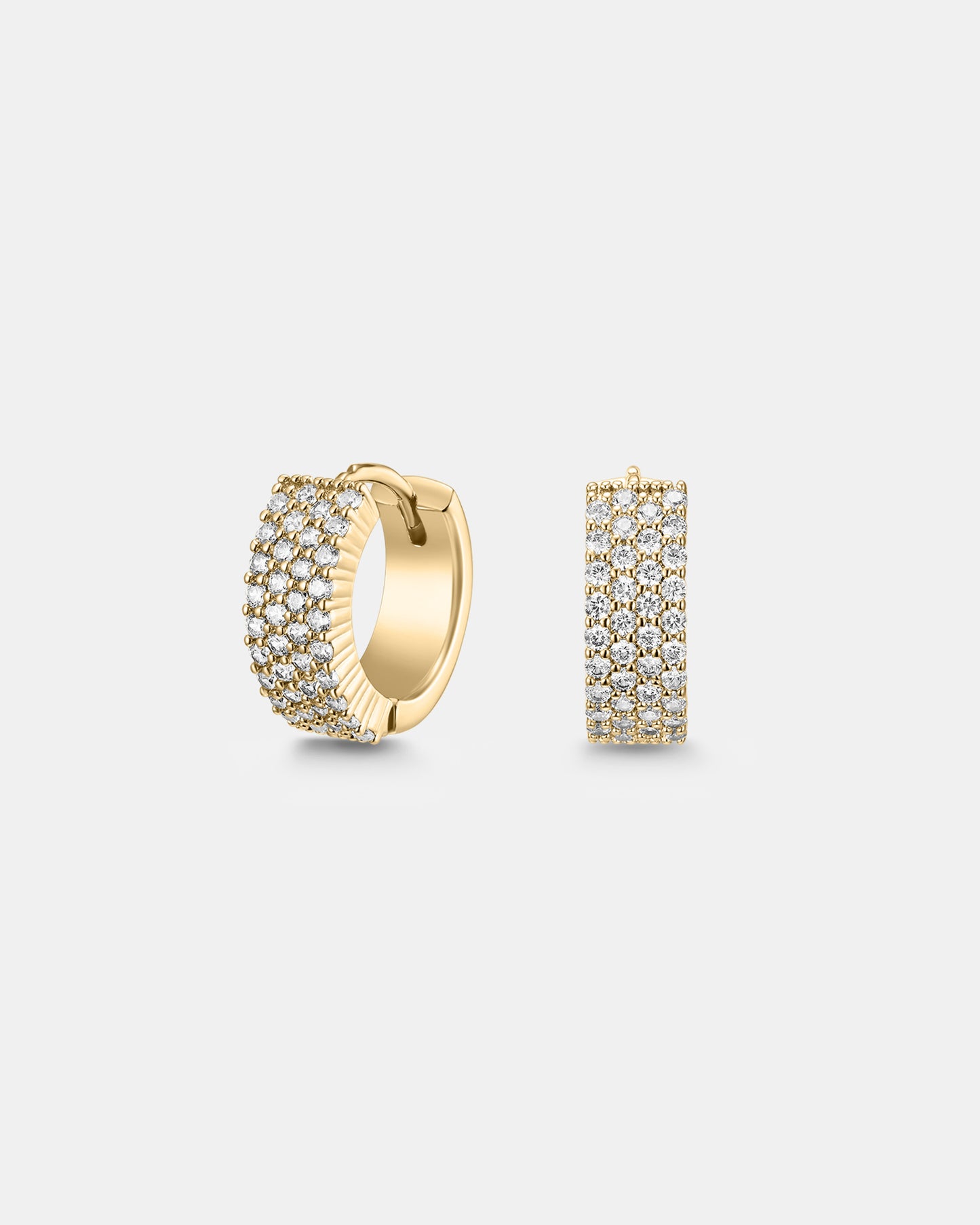 Poppy Pave Hoop