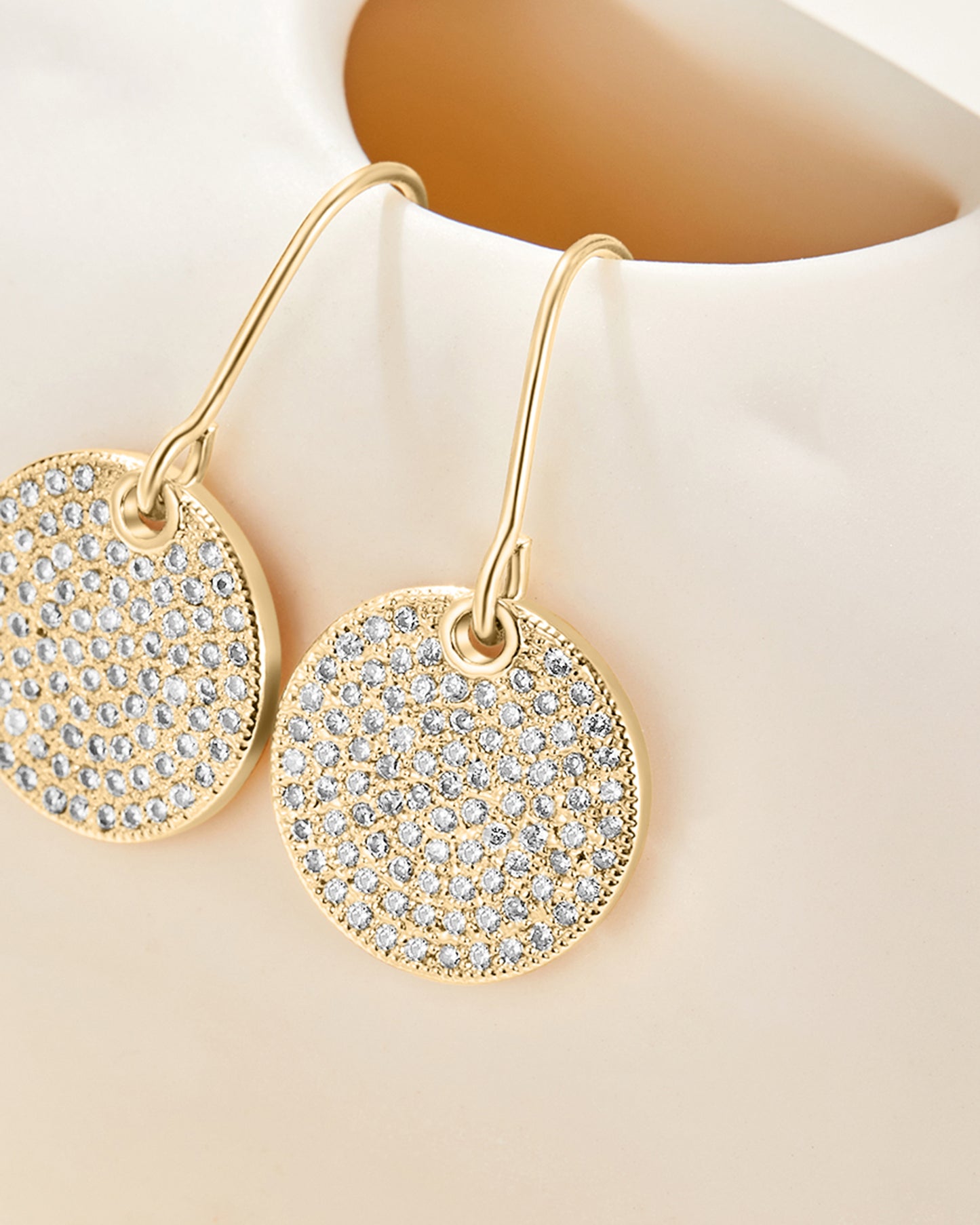 Quinn Pave Earrings