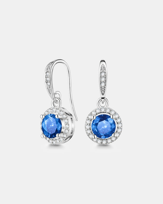 Load image into Gallery viewer, Sapphire Liberty Earring
