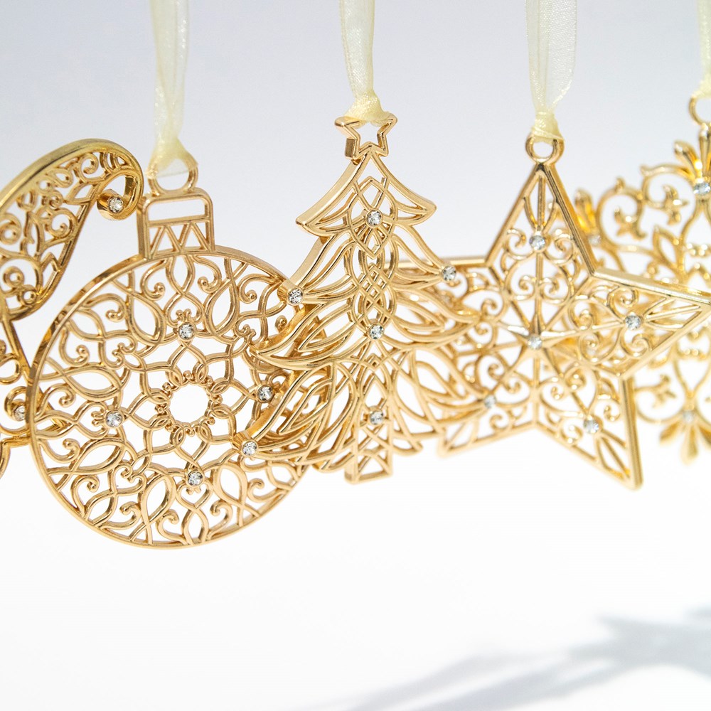 Golden Starlight Ornament Se