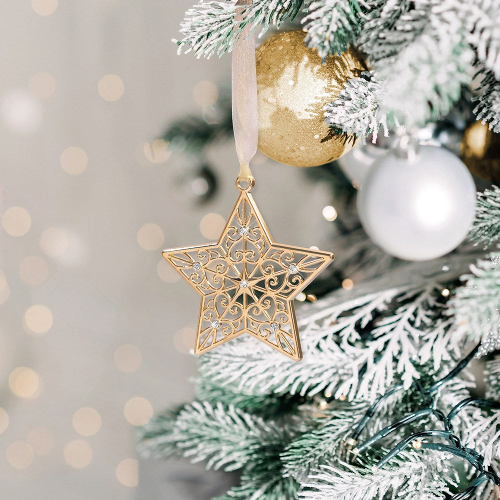 Golden Starlight Ornament Se