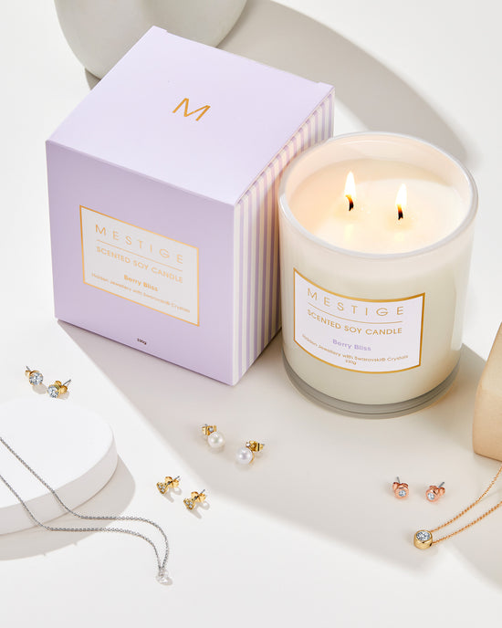Berry Bliss Scented Candle - Berries and Vanilla