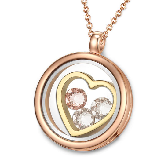 Inner Love Floating Charm Necklace