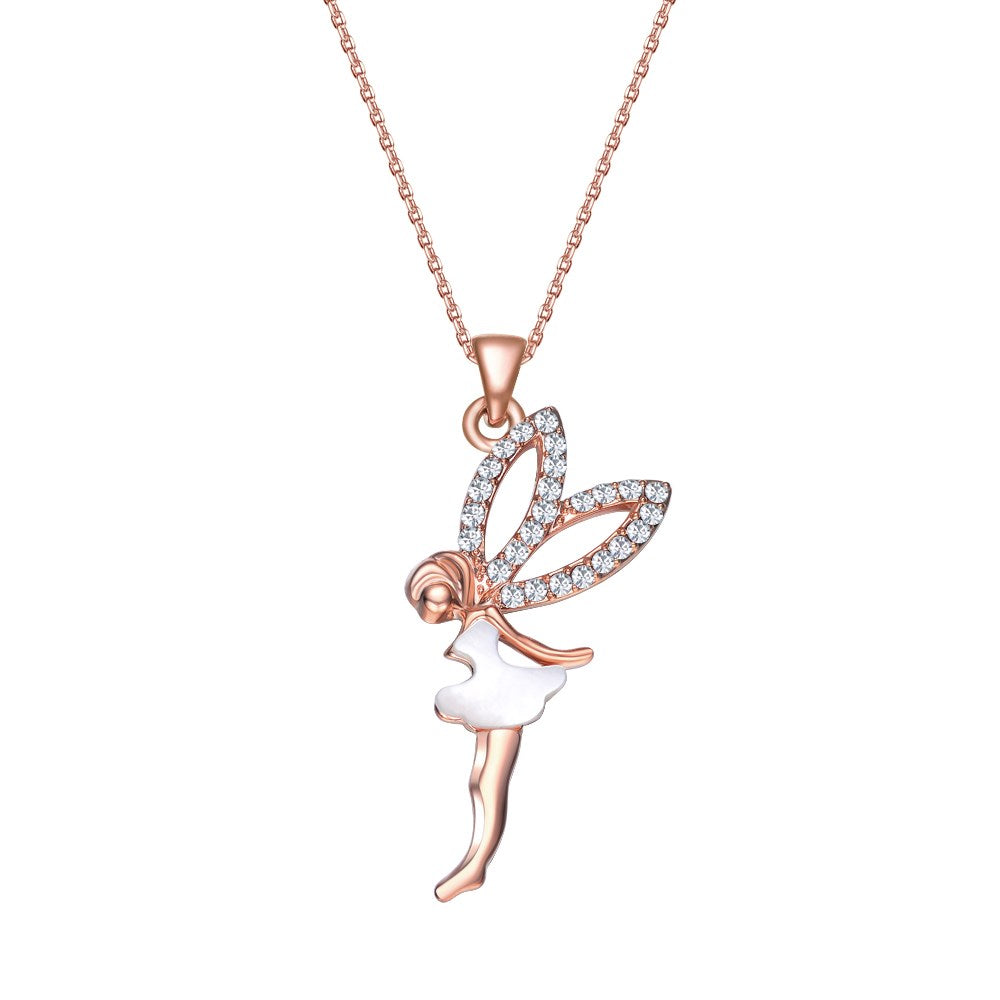 Rose Gold Fairy Dust Necklace
