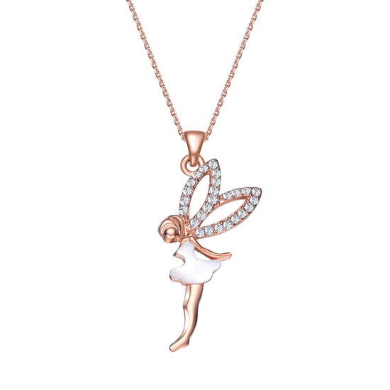 Rose Gold Fairy Dust Necklace