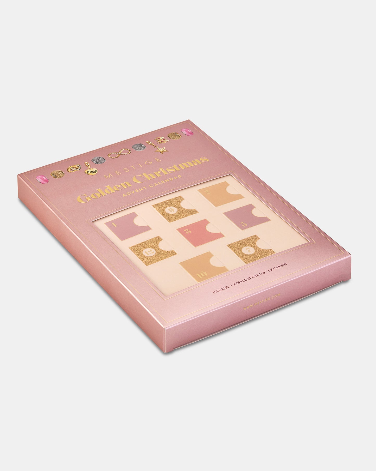 Golden Christmas Advent Calendar